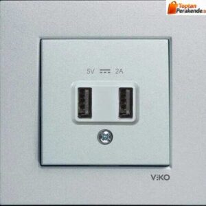 Artline-Novella_Trenda-N_T-Gumus-Usb-Priz-Kapak-5V-2A.jpg Artline Novella/Trenda N/T Gümüş Usb Priz Kapak 5V-2A